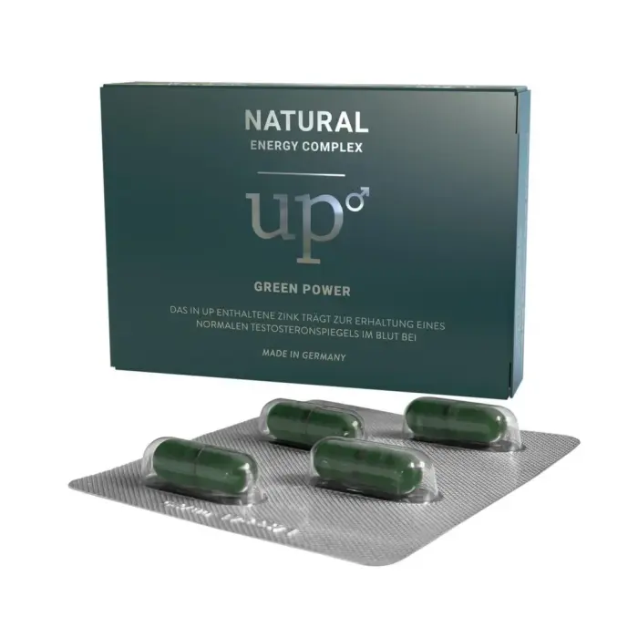 N1 UP Green Power – пищевая добавка для мужчин с экстрактами женьшеня и годжи – 1 шт.