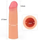 Revolutionary silikona locekļa uzmava – 18 cm (7″) — Foto 3