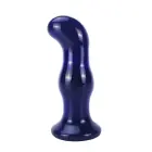 Gleaming Glass Anal Plug – Blue — Photo 4