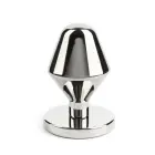 Mr. Steel Classic analinis kištukas – S – Sidabrinis — Nuotrauka 4