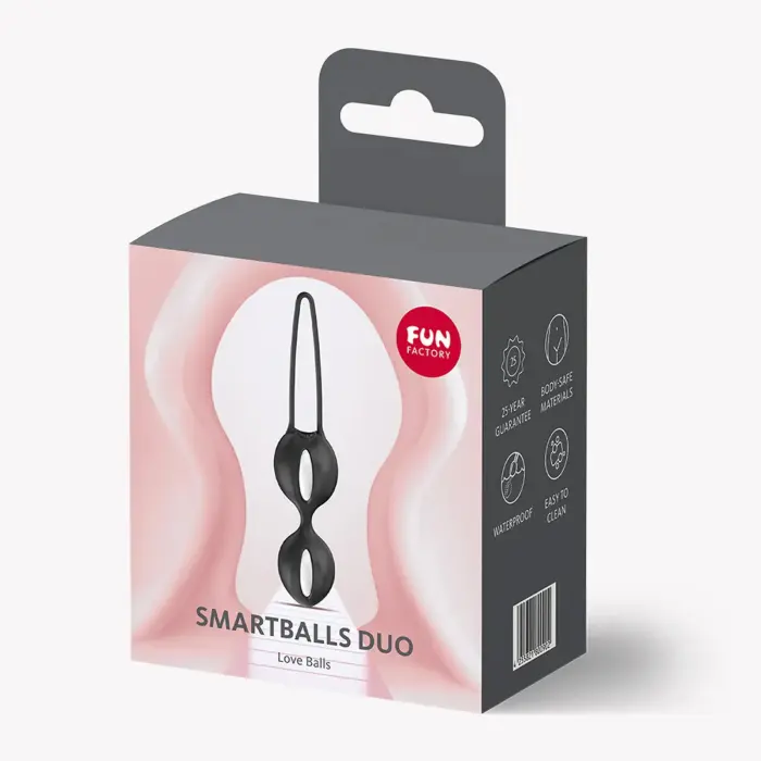 Fun Factory Smartballs Duo Kegel Balls – Black