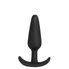 Silicone Anal Plug – 10 cm (4″) – Black — Photo 3