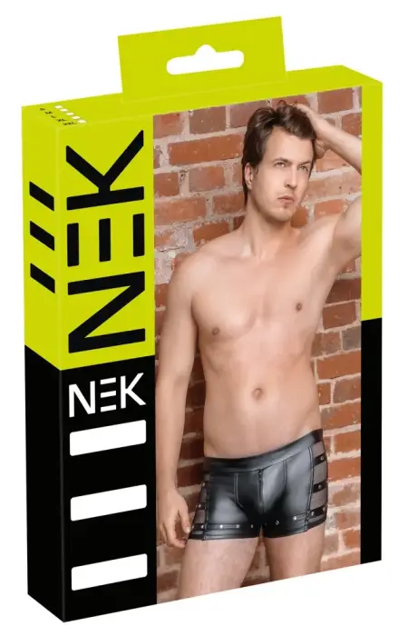 NEK Men's Boxer Shorts – Black – XL