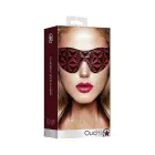 Luxury Eye Mask - Burgundy Foto 3