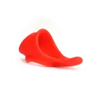 Sport Fucker Tailslide silikoninis varpos dirželis – raudonas — Nuotrauka 2