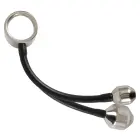 Heavy Gear Cock Ring & Anal Plugs – Metal, Silicone — Photo 4