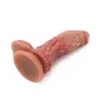 Kiotos Monstar Beast dildo – 19 cm (7.5″) – kūno spalva — Nuotrauka 7