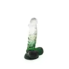 Kiotos Cox krāsains dildo – 18.5 cm (7.3″) – Caurspīdīgs — Foto 2
