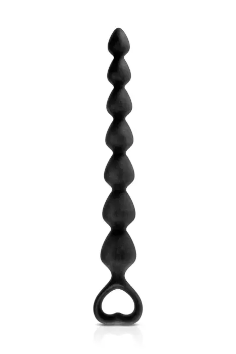 BACK LOVE BLACK dildo – 25 cm (10″)