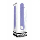 EVOLVED Large Purple Fantasy – realistic vibrator – anatomical shaft – 10 speeds – purple – 24 cm — Photo 1