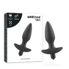 Addicted Toys Vibrating Anal Plug – 14 cm – Black — Photo 1