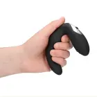 OUCH! Bent Vibrating Prostate Massager with Remote Control – 14 cm – Black — Photo 9