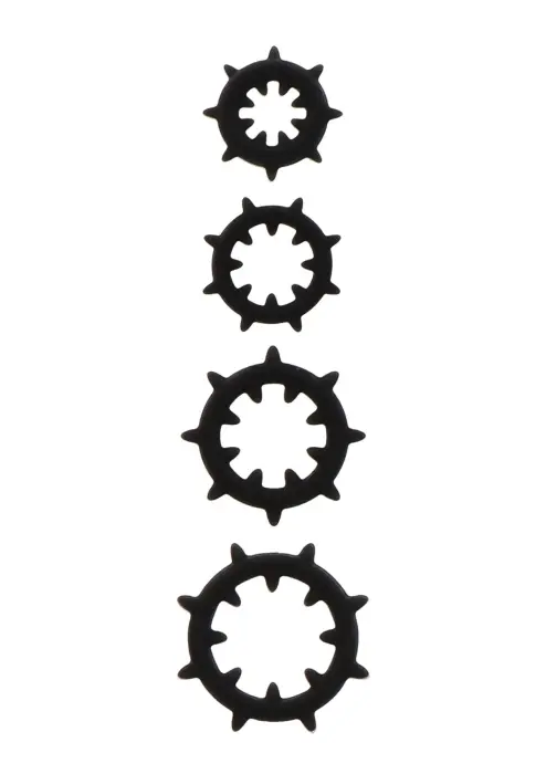 Krūšu galu paplašinātāji ar 8 gredzeniem – melni Foto 9