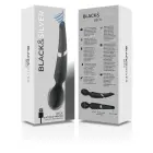 BLACK&SILVER Beck wand vibraator imemisfunktsiooniga – must — Foto 7