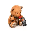 Gagged Bondage Bear plush teddy – burnt orange — Photo 1