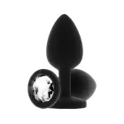 Deimantinis užpakaliuko papuošalas S – Juodas Photo