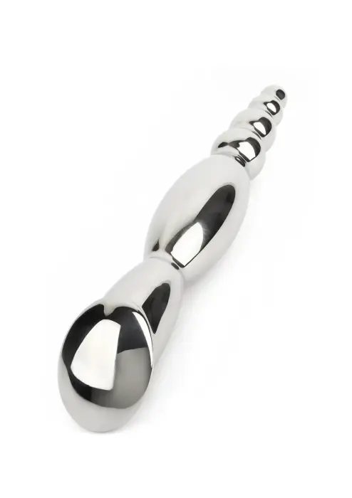 Mr. Steel Classic Wand dildo – 20 cm – Sidabro