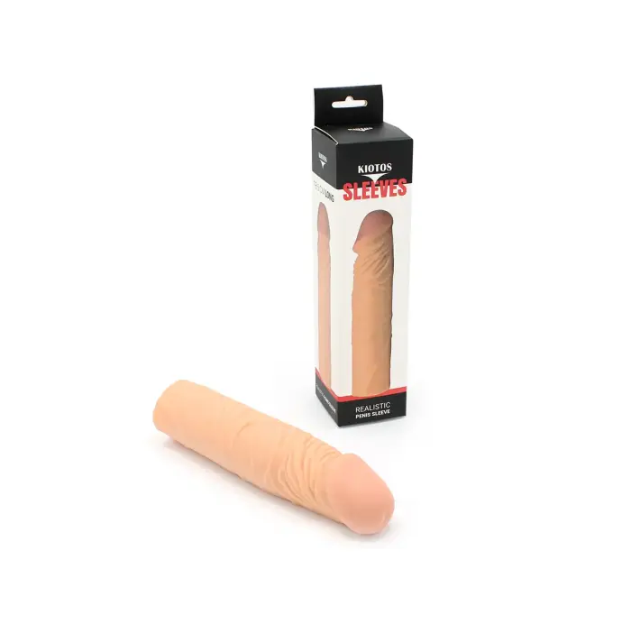 Kiotos Realistic Penis Sleeve – 18.5 cm (7.3″)