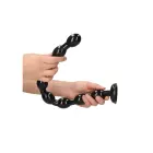 Ass Snake Beaded Dildo – 19 cm (7.5″) – Black — Photo 3
