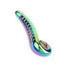 Mr. Steel Devil's Tongue Dildo – 18 cm (7″) – Multicolored — Photo 1