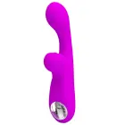 PRETTY LOVE Skylar triušio vibratorius – violetinis — Nuotrauka 2