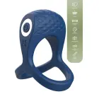 Brutal Ring & Ball Cage Vibrating + Remote – Blue — Photo 5