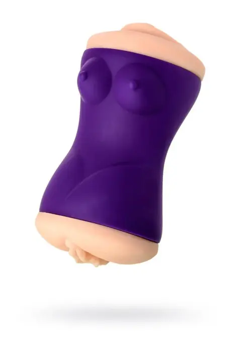 JOS YARA divpusējs masturbators – 17.5 cm (6.9″) – miesas krāsa