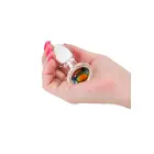 Crystal Desires Rainbow Gem dildo – S – Daudzkrāsains Foto 2