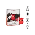French Kiss Sweet Talker Mini Clitoral Stimulator – 7 cm – Red — Photo 4