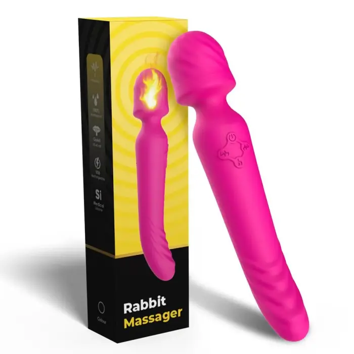 Mission люксовый вибратор – 22.6 cm (8.9″) – розовый