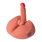 Hardcore Deep Fucker реалистичный вибрирующий мастурбатор – 3.2 kg – телесный — Фото 5