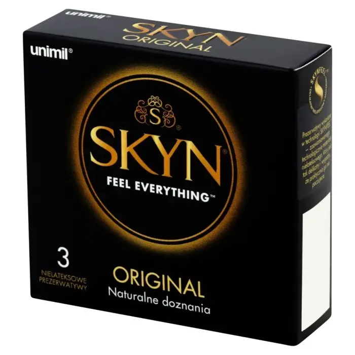 UNIMIL SKYN Original Non-latex Condoms – 3 pcs
