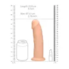 REALROCK ULTRA Реалистичный дилдо с присоской – 23 cm (9″) – телесный — Фото 6
