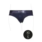 Vibrating Strap-on High-cut Brief – XS/S – Black — Photo 10