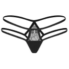 Obsessive Arrowel stringi – melni – 2XL/3XL — Foto 3