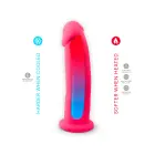 Silex-D Model 2 realistiškas dildo – 23 cm (9″) – Rožinis — Nuotrauka 7