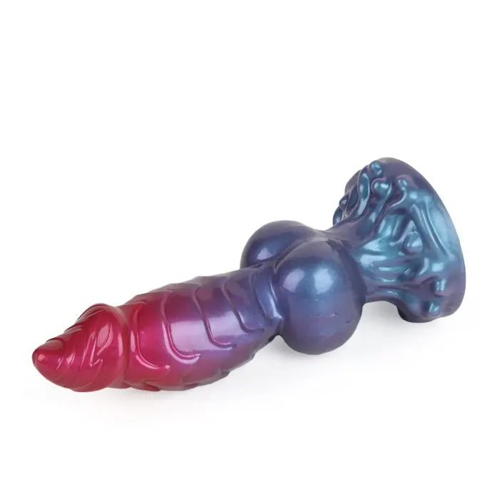 Power Monsters Eldritch Sentinel Rippled Monster Dildo – 24 cm (9.5″) – Multicolored Photo
