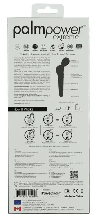 palmpower Extreme wand masāžas vibrators – 26.5 cm (10.4″) – rozā Foto 9