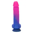 Ombre Hombre vibrējošs dildo – 23 cm (9″) – Rozā — Foto 11