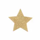 Bijoux Indiscrets Flash Golden Star – korduvkasutatavad kehakleebised – kuldne – 2 tk — Foto 1