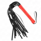 KINK Soft Tail плеть с мягкими хвостами 50 см – чёрная — Фото 2