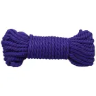 Bind and Tie - 6 mm пеньковая бондажная верёвка - 30 футов - фиолетовая — Фото 2