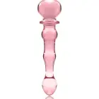 Ibiza Nebula Series Model 21 stikla dildo – 20.5 cm (8″) – rozā — Foto 4