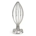Mr. Steel Round Wire Anal Plug – L – Silver — Photo 1