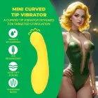Loveline Mini Vibraator – kumer tipp – kehale ohutu silikoon – bananikollane — Foto 6