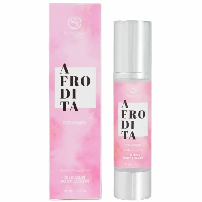 Secret Play Aphrodita Silk Skin kehakreem – 50 ml – karamelli