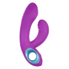 Двойной вибратор FemmeFunn Cora – 16.5 см (6.5″) – фиолетовый — Фото 3