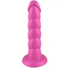 Playhouse Spiral Tease realistic vibrating dong with remote – silicone – M – pink — Photo 3