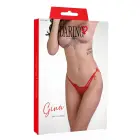Gina spicy stringai – raudoni – S/M — Nuotrauka 2