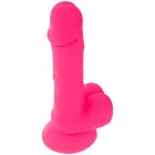 DIVERSIA Flexible Vibrating Dildo – 20.5 cm (8″) – Pink — Photo 6